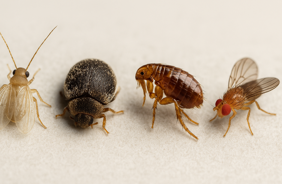 見える ダニ 黒い 小さい 丸い虫の発生源と駆除方法まとめ | 虫退治、はじめました。