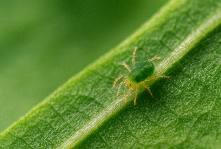 緑の小さい虫はダニ?その発生する原因と観葉植物への対処法 | 虫退治、はじめました。