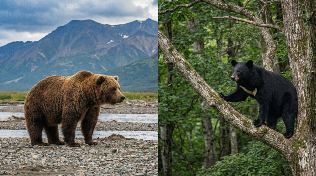 ヒグマとツキノワグマはどっちが強い?戦闘力と生態の違いとは | 虫退治、はじめました。