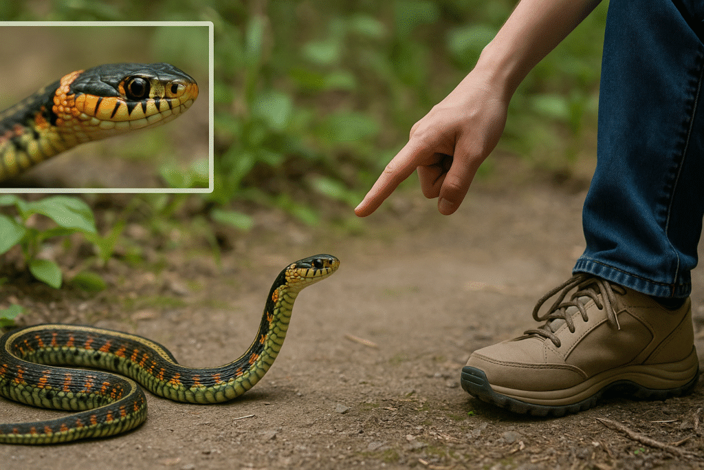 ヤマカガシが毒を飛ばす理由と遭遇時の安全行動を詳しく解説 | 虫退治、はじめました。