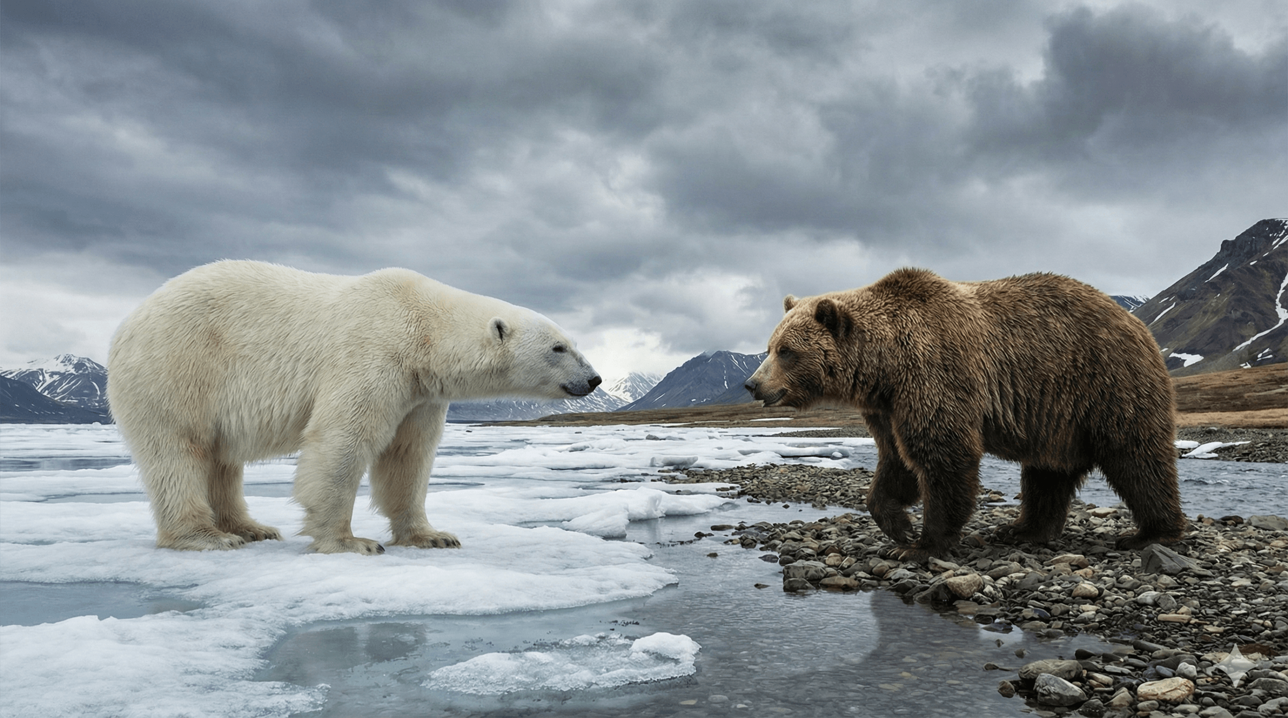 世界一でかい熊はどっち？ホッキョクグマとコディアックヒグマの体重や体長を徹底比較