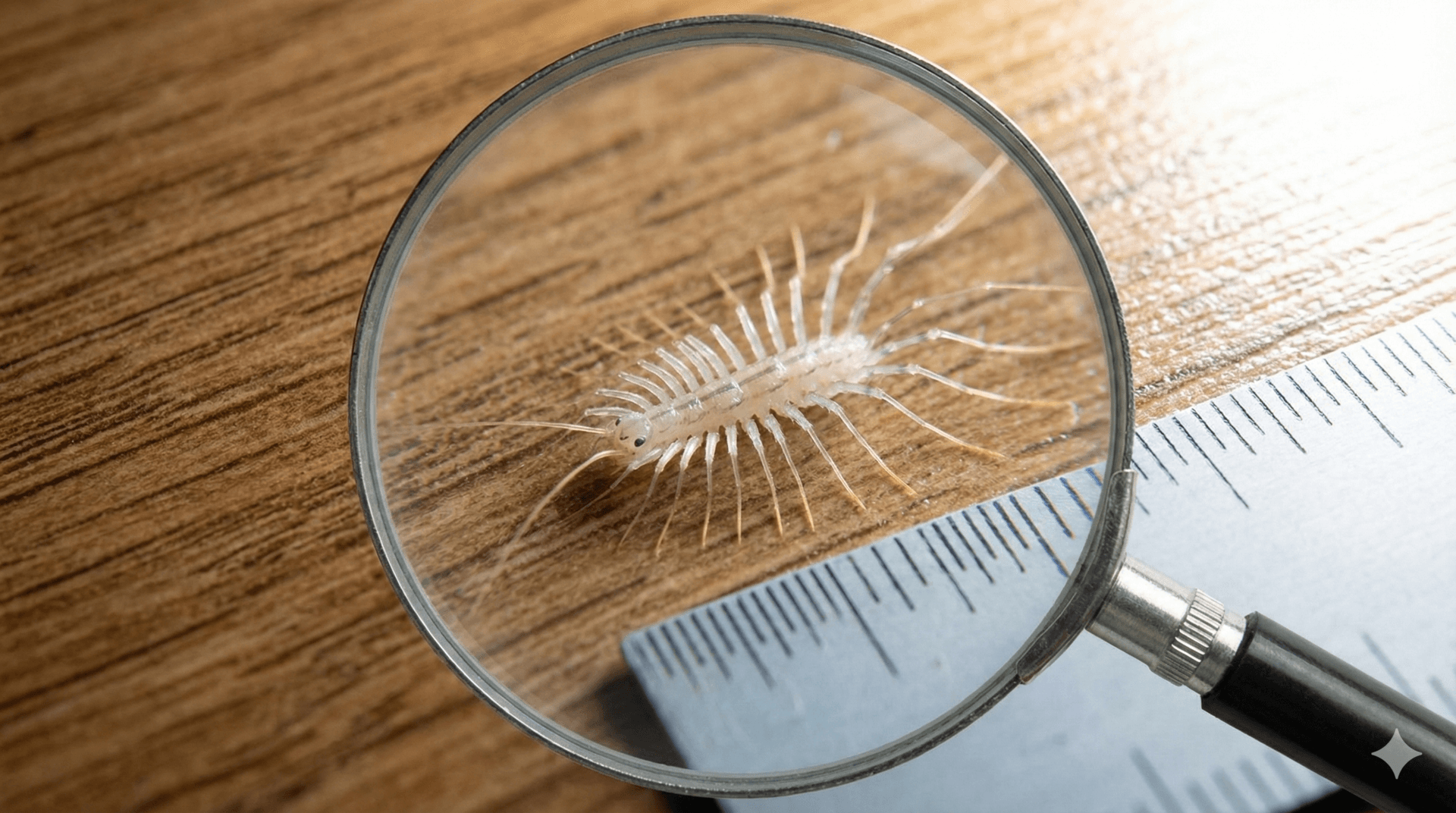 ゲジゲジの幼体は脚の数で判別！白い小さい虫の正体を徹底特定 | 虫退治、はじめました。